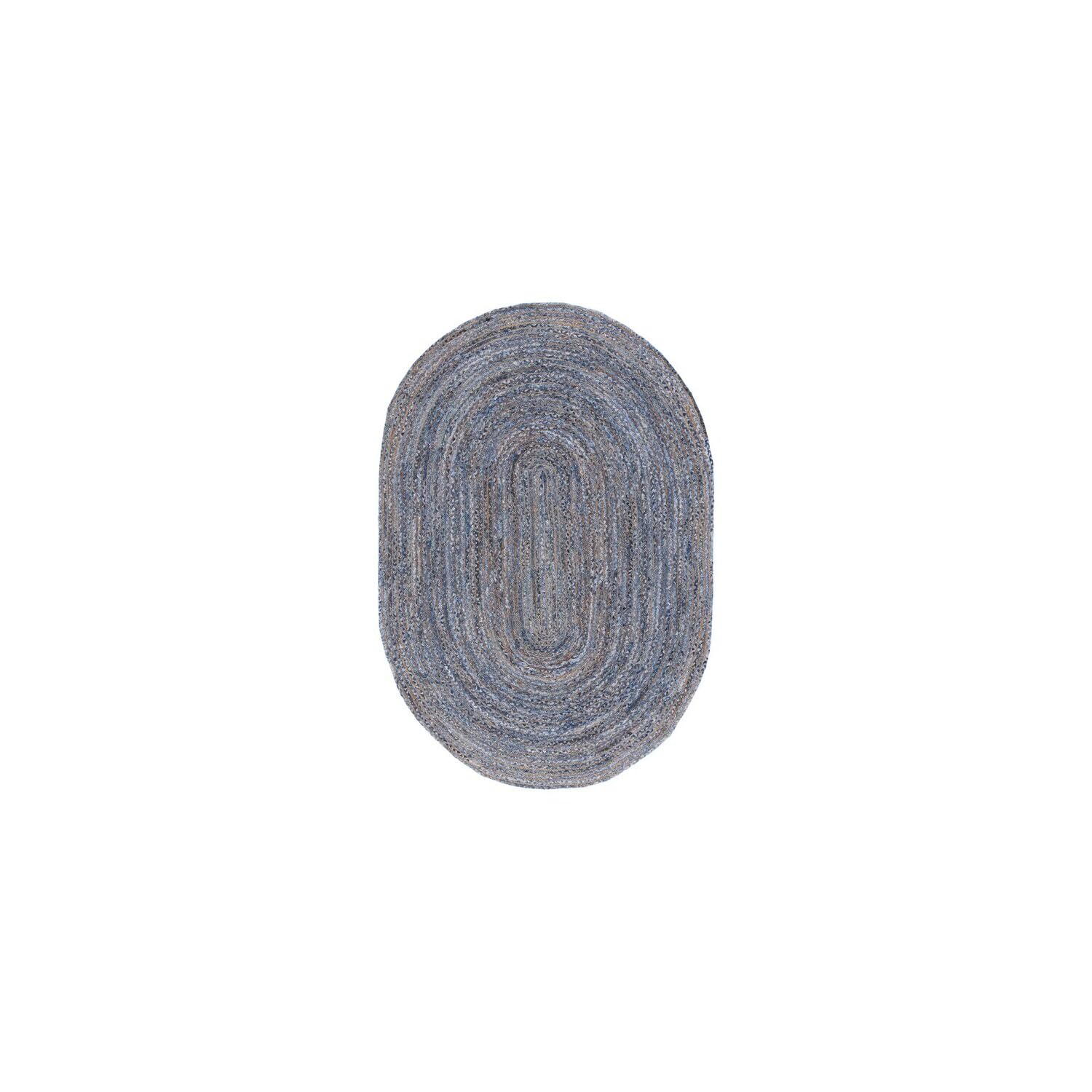 SAFAVIEH Area Rug 2x3 - Cape Cod Collection - Beige & Multi, Handmade Jute & Cotton, Woven Braided Design (CAP202B)