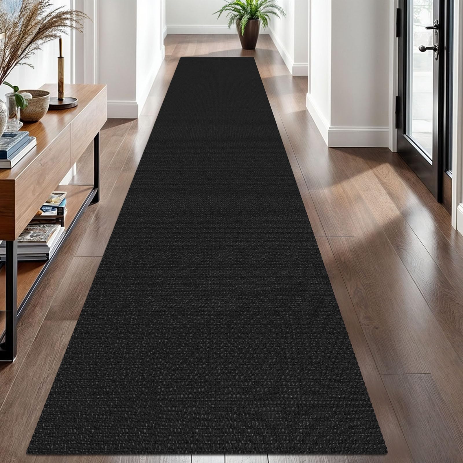 EARTHALL Woven Area Rug 2x3 Ft Washable Rugs for Entryway Braided Non Slip Throw Rugs Door Mat Indoor Outdoor Entrance Small Cotton Woven Carpet for Kitchen Foyer Front Door, Orange/Tan/Brown
