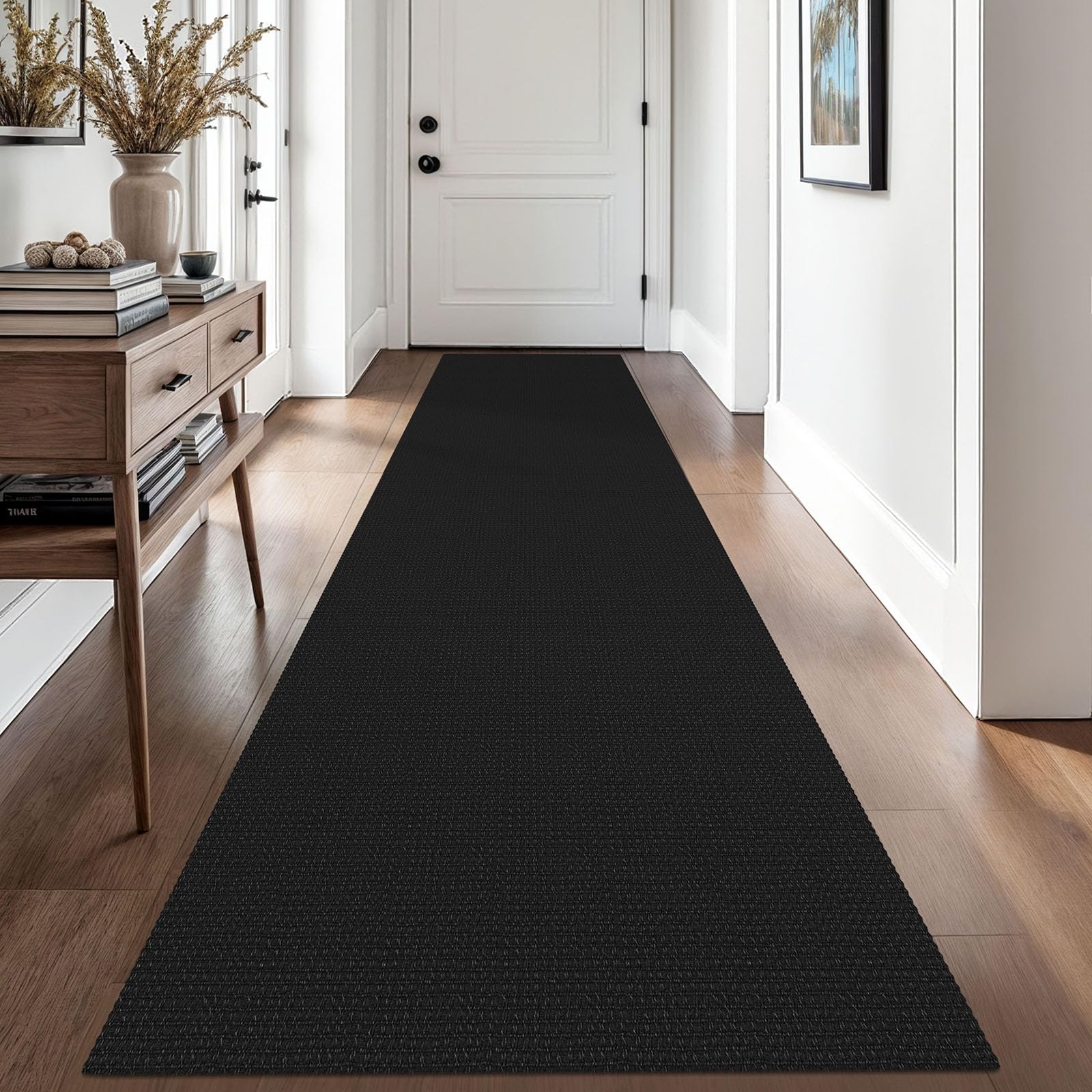 EARTHALL Woven Area Rug 2x3 Ft Washable Rugs for Entryway Braided Non Slip Throw Rugs Door Mat Indoor Outdoor Entrance Small Cotton Woven Carpet for Kitchen Foyer Front Door, Orange/Tan/Brown