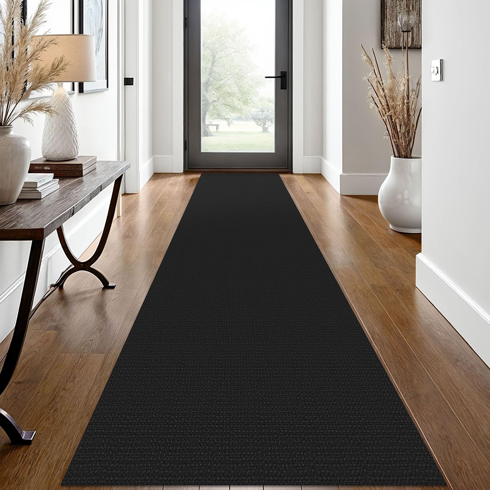 EARTHALL Woven Area Rug 2x3 Ft Washable Rugs for Entryway Braided Non Slip Throw Rugs Door Mat Indoor Outdoor Entrance Small Cotton Woven Carpet for Kitchen Foyer Front Door, Orange/Tan/Brown