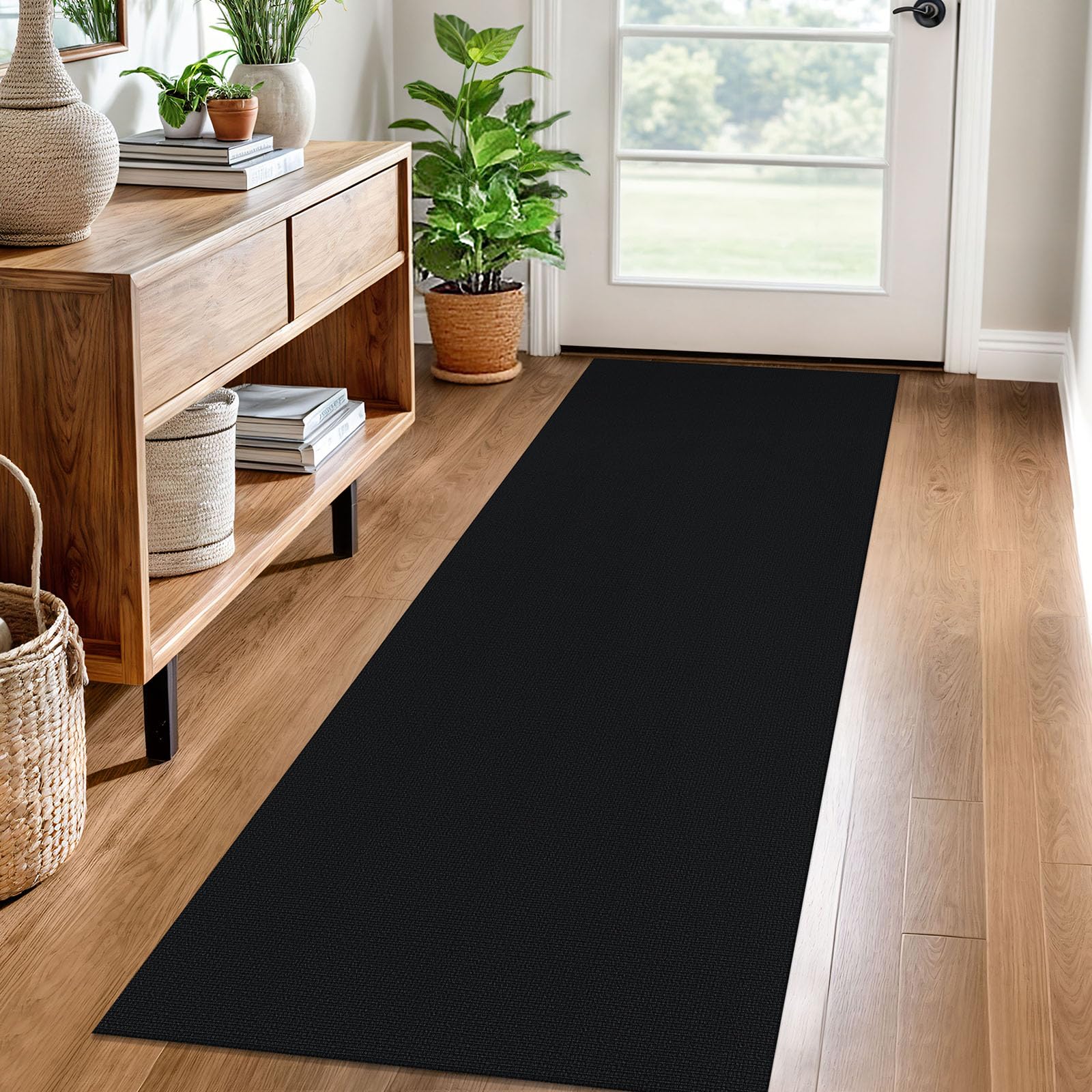 EARTHALL Small Area Rug 2x3 Ft Washable Rugs for Entryway Non Slip Braided Throw Rugs with Rubber Backing Door Mat Indoor Outdoor Entrance Cotton Woven Carpet for Kitchen Foyer Front Door, Khaki/Beige