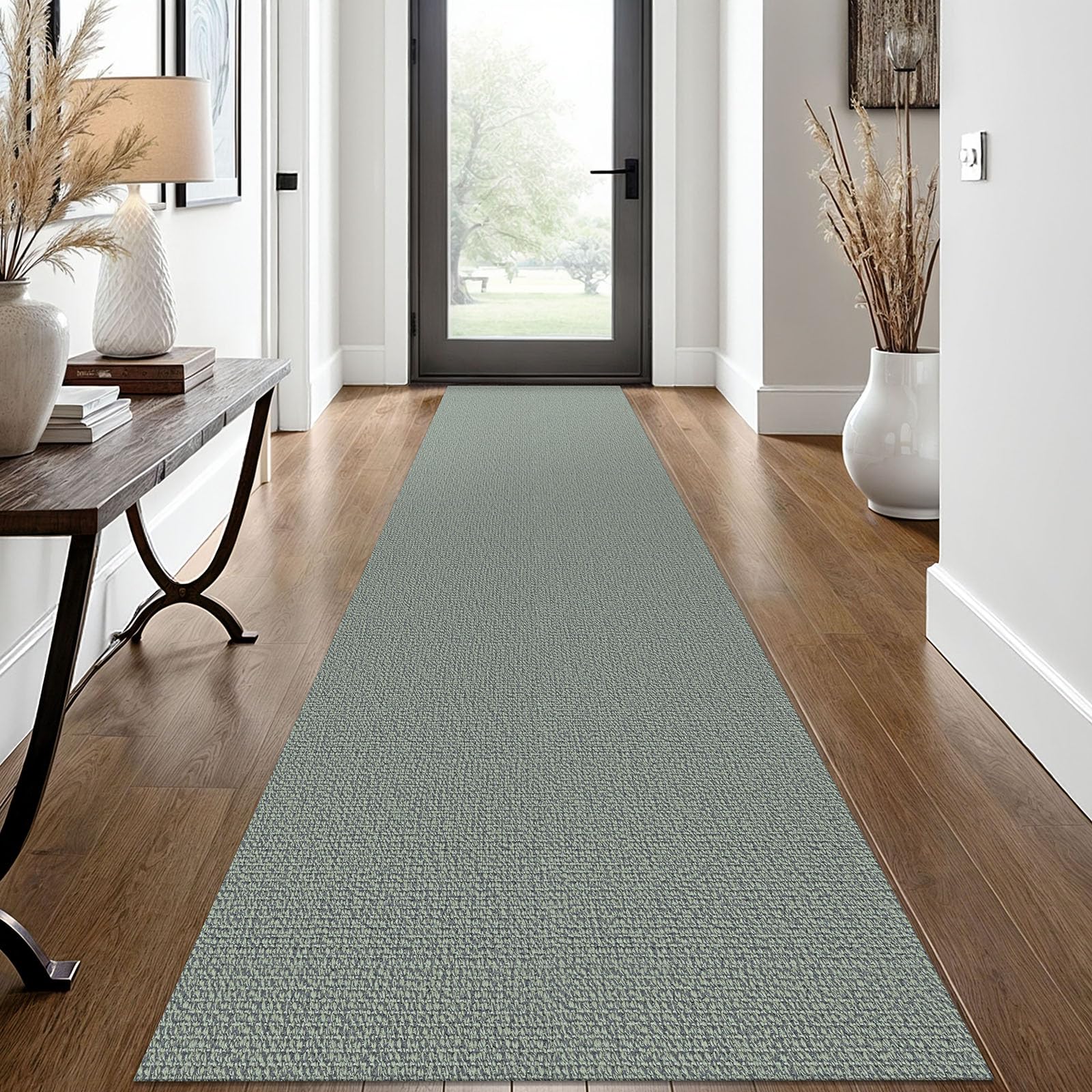 EARTHALL Small Area Rug 2x3 Ft Washable Rugs for Entryway Non Slip Braided Throw Rugs with Rubber Backing Door Mat Indoor Outdoor Entrance Cotton Woven Carpet for Kitchen Foyer Front Door, Khaki/Beige