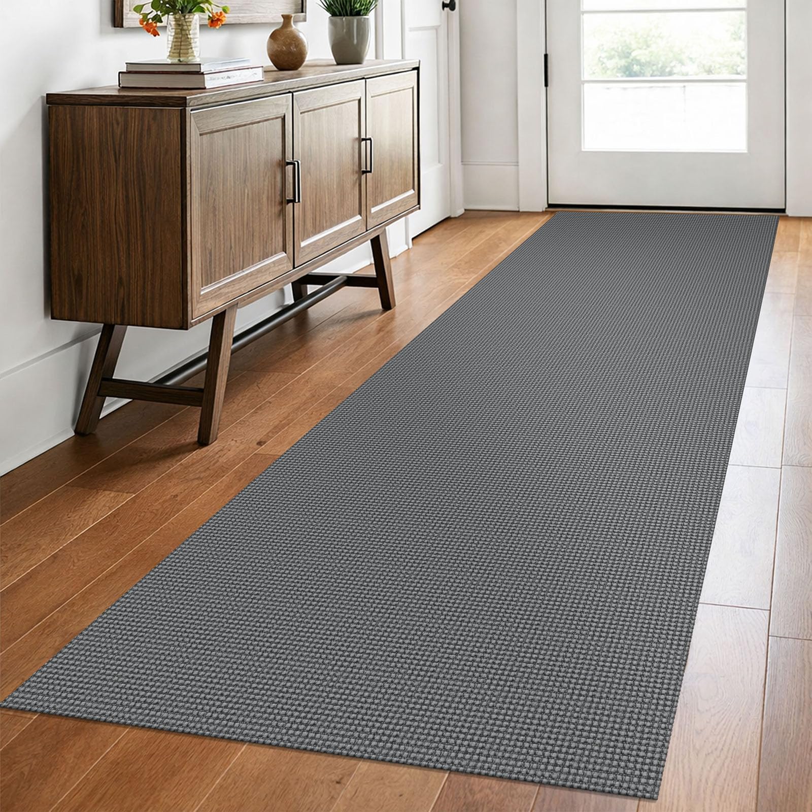 EARTHALL Woven Area Rug 2x3 Ft Washable Rugs for Entryway Braided Non Slip Throw Rugs Door Mat Indoor Outdoor Entrance Small Cotton Woven Carpet for Kitchen Foyer Front Door, Orange/Tan/Brown