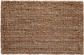 IRONGATE Jute Handspun Area Rug - Premium Jute Handwoven Reversible Chunky Textured Tan Beige Neutral Throw Accent Rug Carpet - Rustic Farmhouse Living Room Bedroom Den Study Décor -24" x 36" Natural