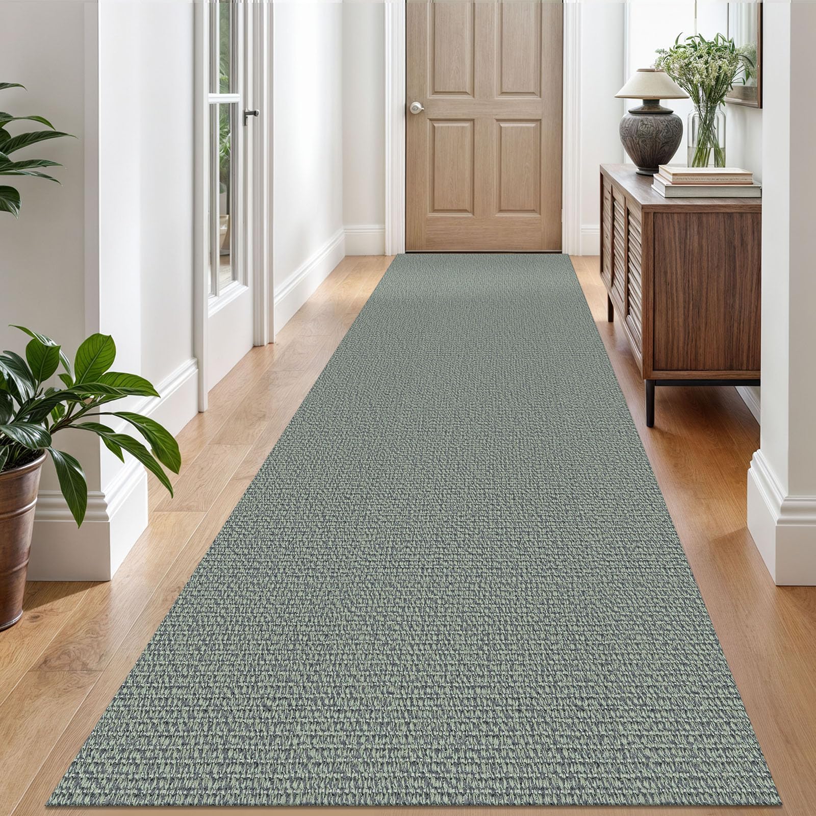 EARTHALL Small Area Rug 2x3 Ft Washable Rugs for Entryway Non Slip Braided Throw Rugs with Rubber Backing Door Mat Indoor Outdoor Entrance Cotton Woven Carpet for Kitchen Foyer Front Door, Khaki/Beige