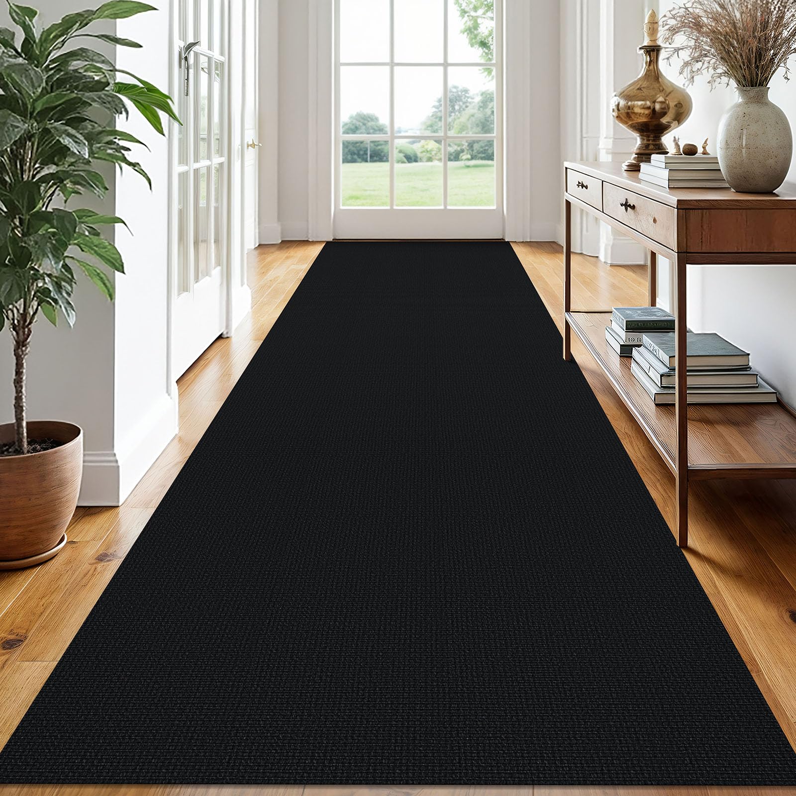 EARTHALL Small Area Rug 2x3 Ft Washable Rugs for Entryway Non Slip Braided Throw Rugs with Rubber Backing Door Mat Indoor Outdoor Entrance Cotton Woven Carpet for Kitchen Foyer Front Door, Khaki/Beige