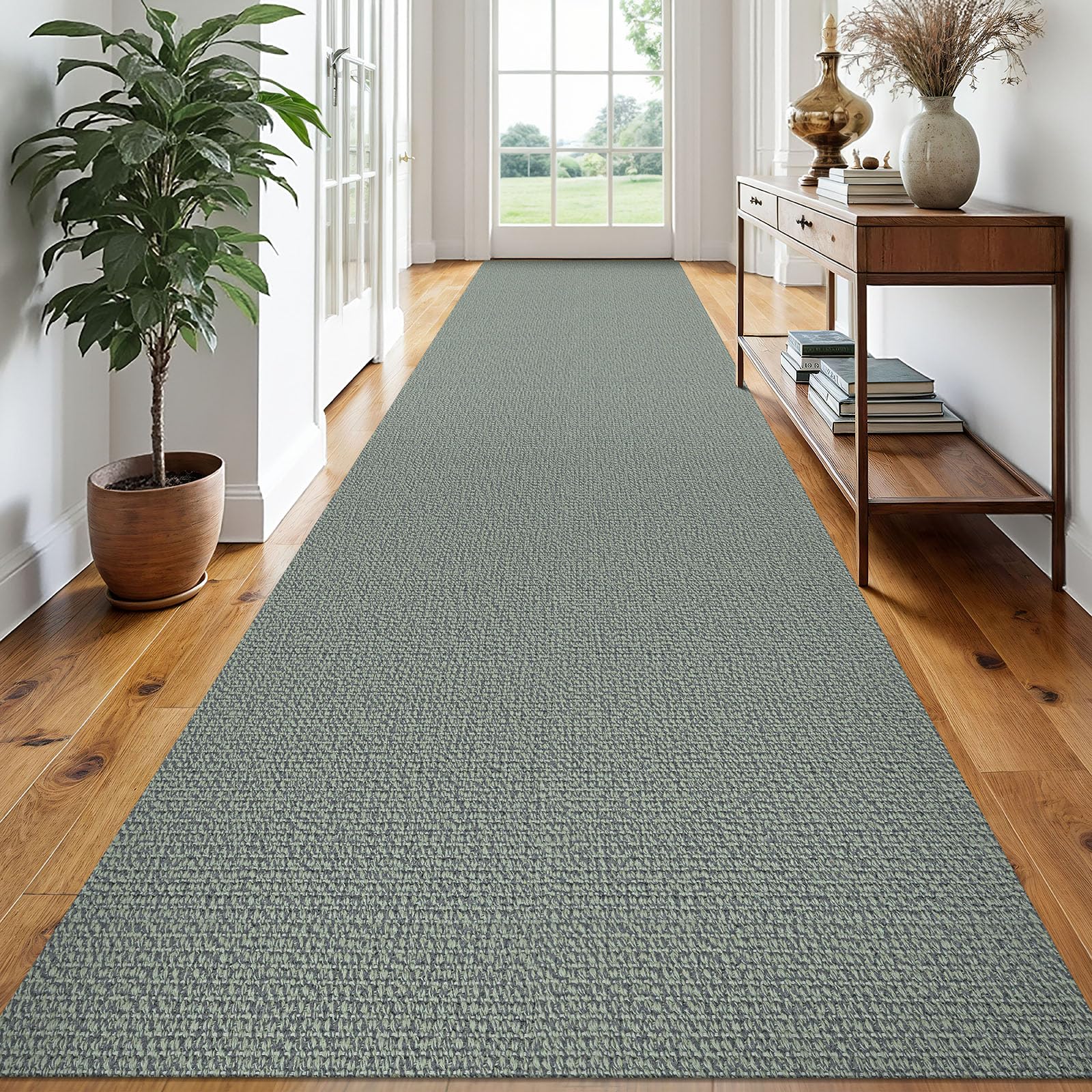 EARTHALL Small Area Rug 2x3 Ft Washable Rugs for Entryway Non Slip Braided Throw Rugs with Rubber Backing Door Mat Indoor Outdoor Entrance Cotton Woven Carpet for Kitchen Foyer Front Door, Khaki/Beige