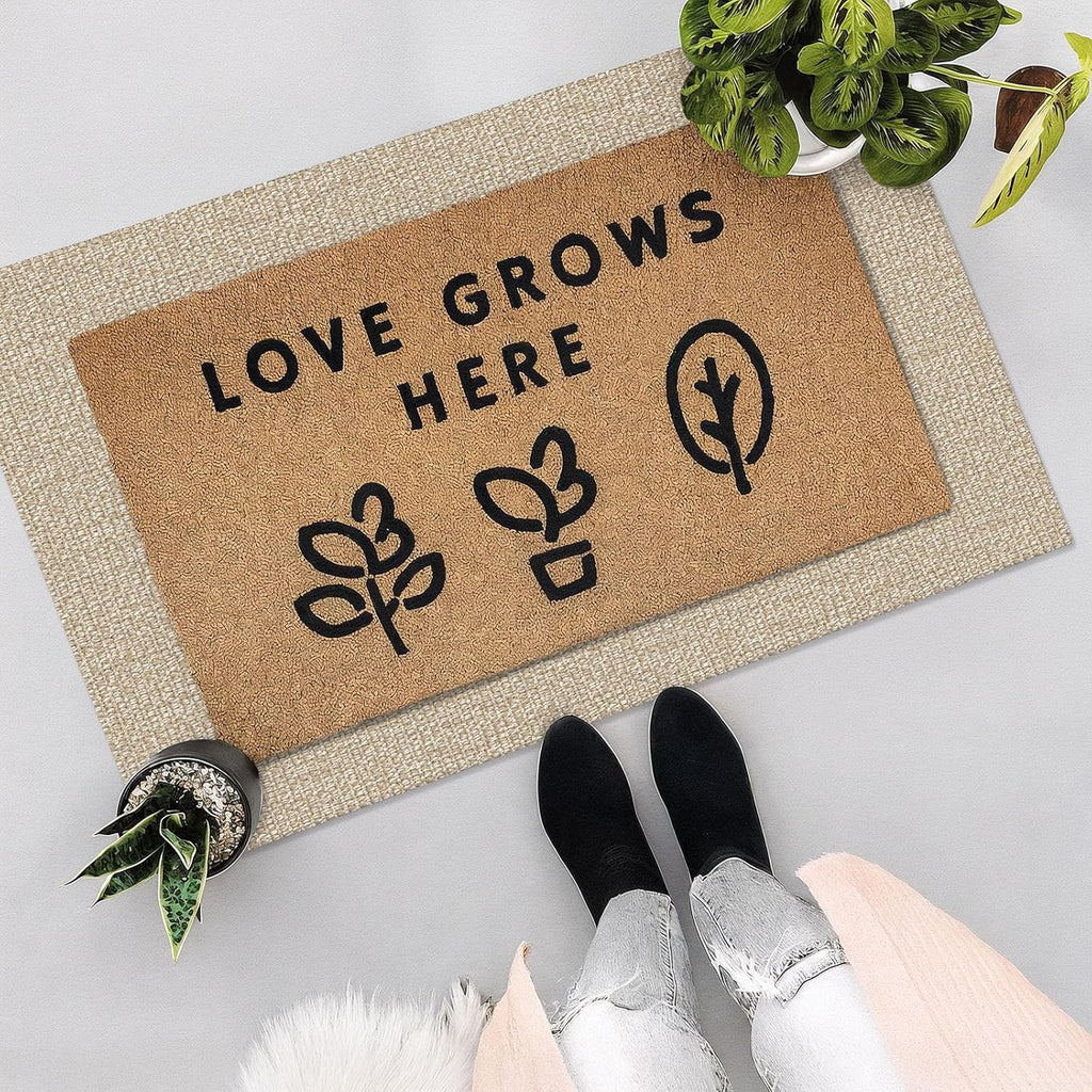 EARTHALL Small Area Rug 2x3 Ft Washable Rugs for Entryway Non Slip Braided Throw Rugs with Rubber Backing Door Mat Indoor Outdoor Entrance Cotton Woven Carpet for Kitchen Foyer Front Door, Khaki/Beige