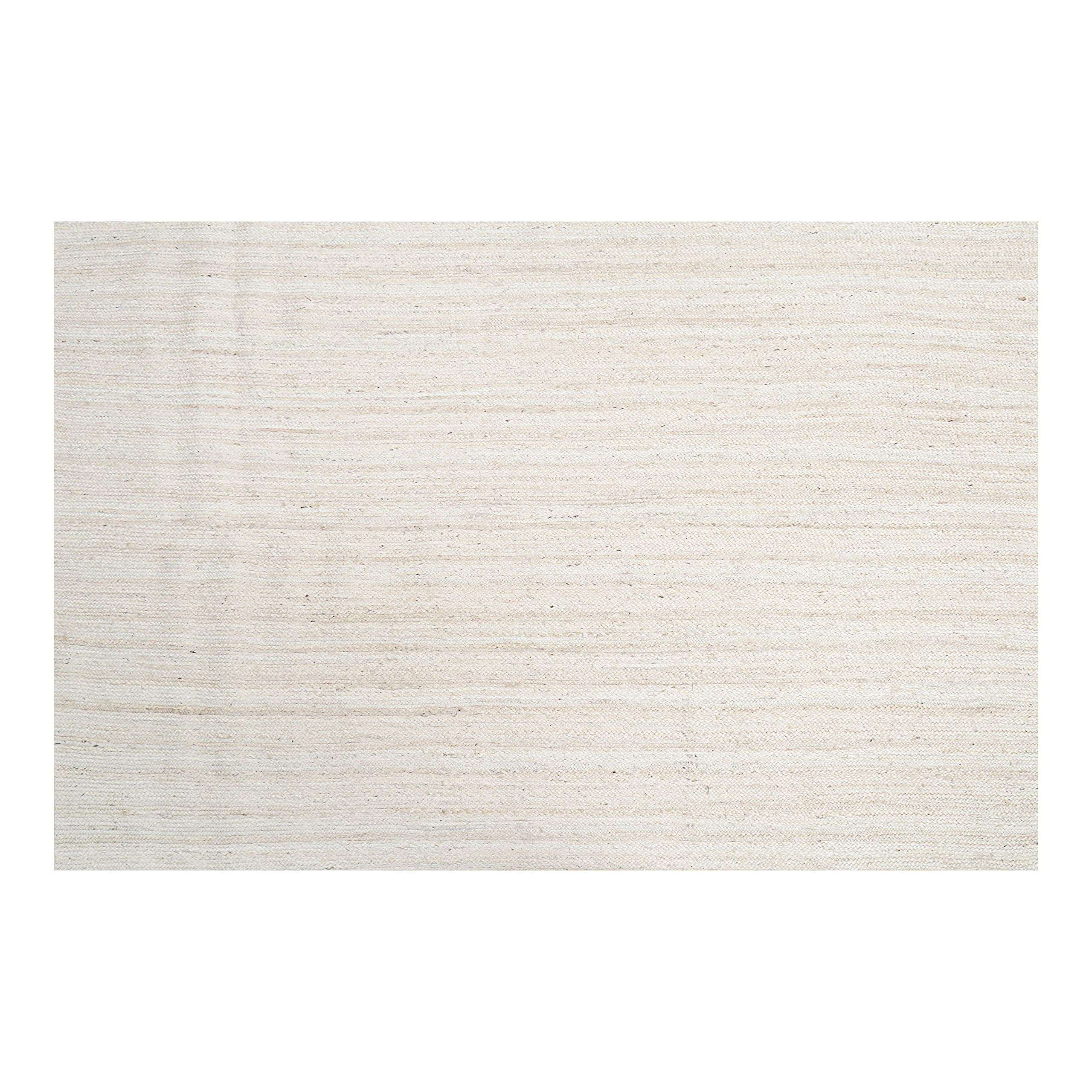 Hausattire Hand Woven Jute Braided Rug, 2'x3' – Natural, Reversible Boho Entry Area Rugs for Kitchen, Living Room I Farmhouse Indoor Outdoor Decorative Floor Rug, 24x36 Inches