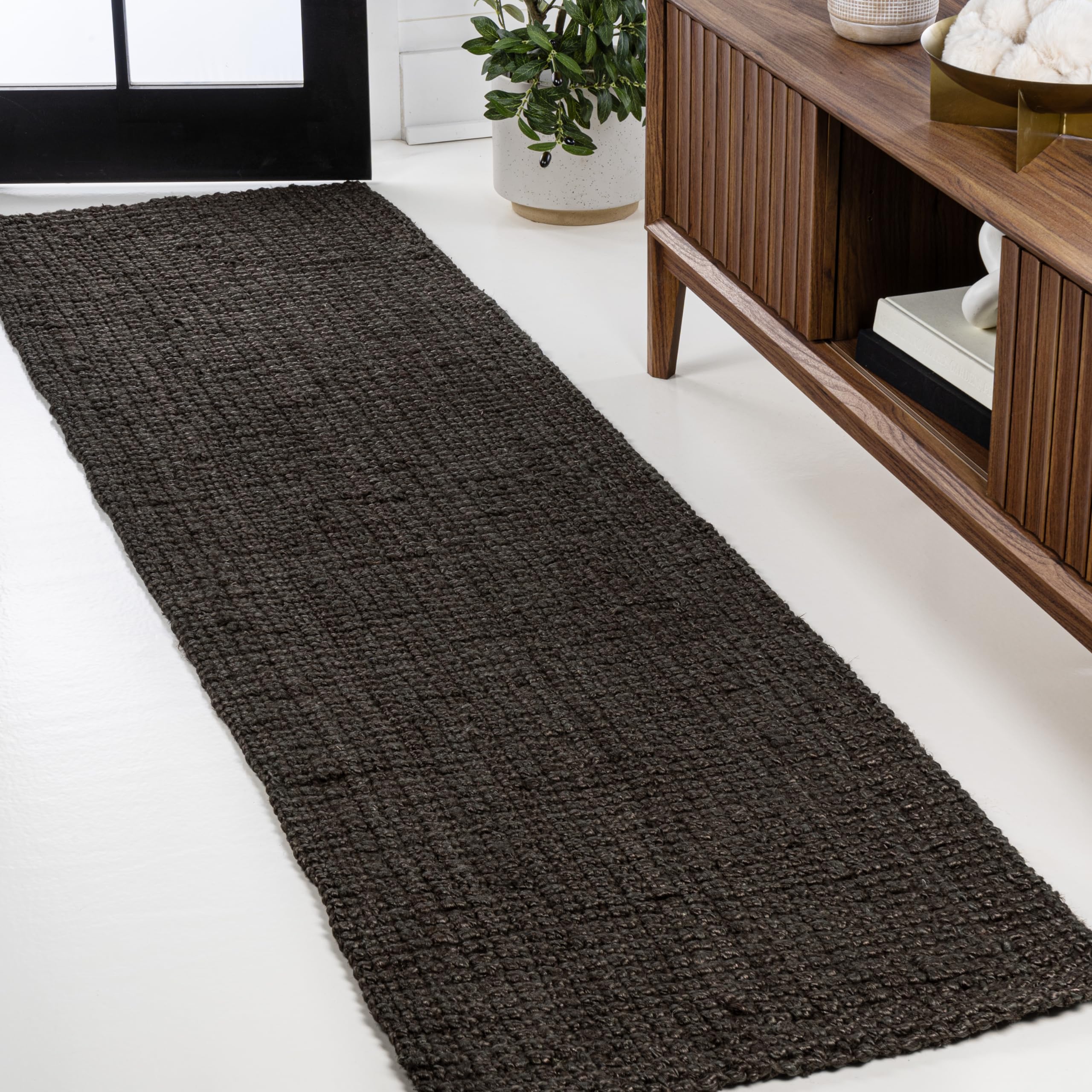 JONATHAN Y Pata Hand Woven Chunky Jute Natural Indoor Area Rug, 3x5, Bohemian, Rustic, Cottage, Easy-Cleaning for Living Room, Bedroom, Kitchen, Non-Shedding (NRF102A-3)