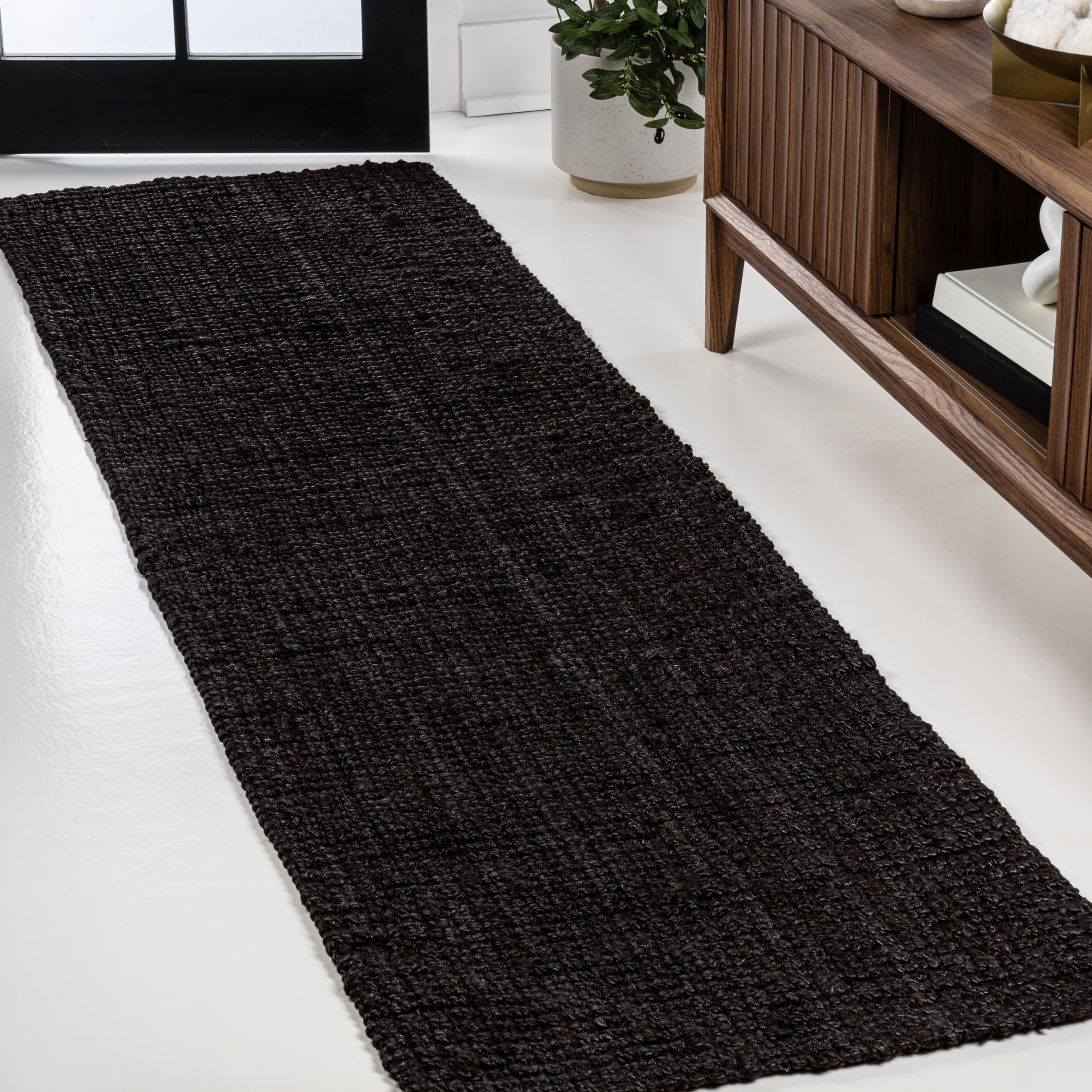 JONATHAN Y Pata Hand Woven Chunky Jute Natural Indoor Area Rug, 3x5, Bohemian, Rustic, Cottage, Easy-Cleaning for Living Room, Bedroom, Kitchen, Non-Shedding (NRF102A-3)
