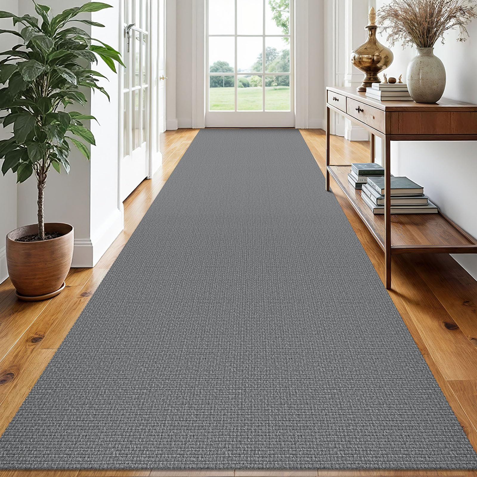 EARTHALL Small Area Rug 2x3 Ft Washable Rugs for Entryway Non Slip Braided Throw Rugs with Rubber Backing Door Mat Indoor Outdoor Entrance Cotton Woven Carpet for Kitchen Foyer Front Door, Khaki/Beige
