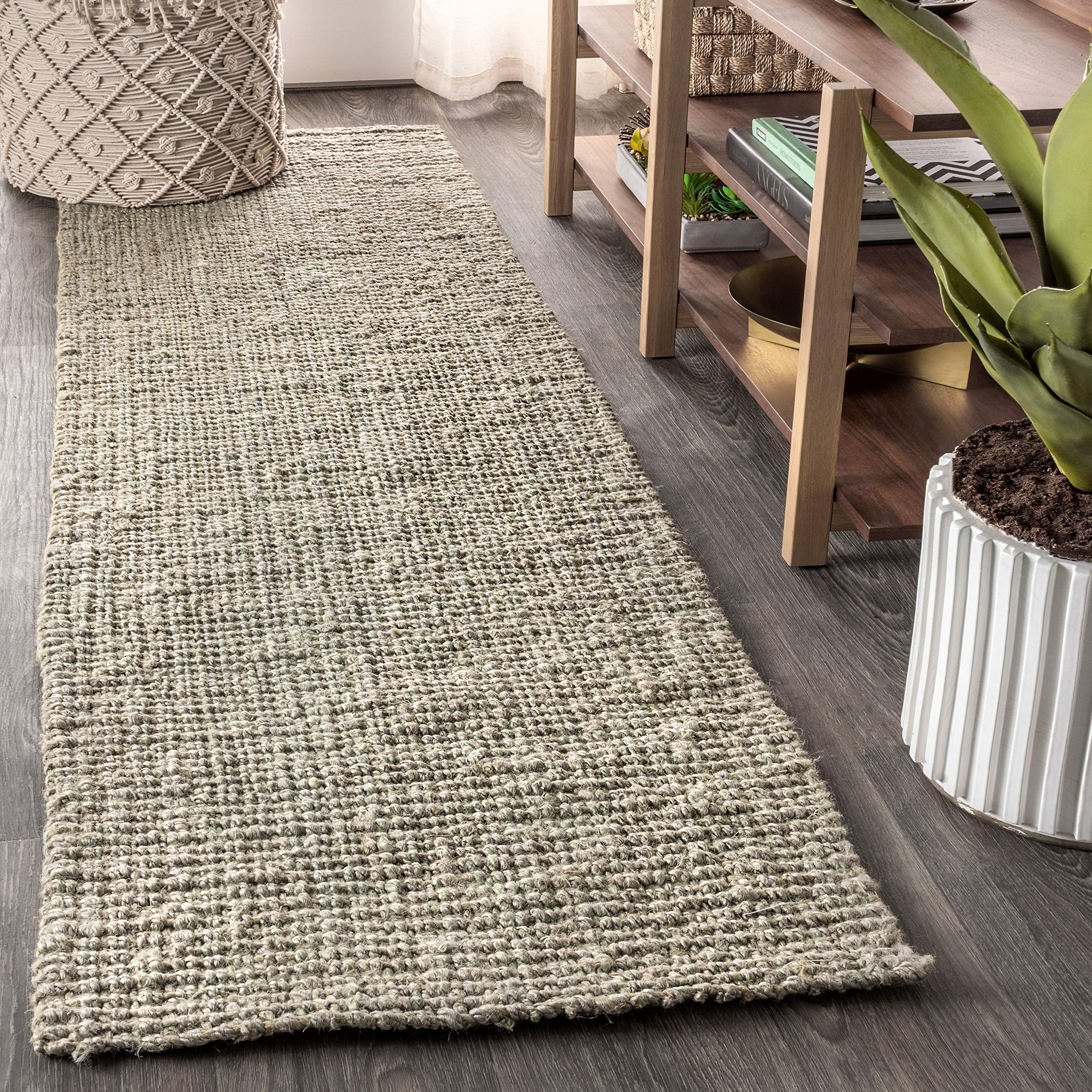 JONATHAN Y Pata Hand Woven Chunky Jute Natural Indoor Area Rug, 3x5, Bohemian, Rustic, Cottage, Easy-Cleaning for Living Room, Bedroom, Kitchen, Non-Shedding (NRF102A-3)
