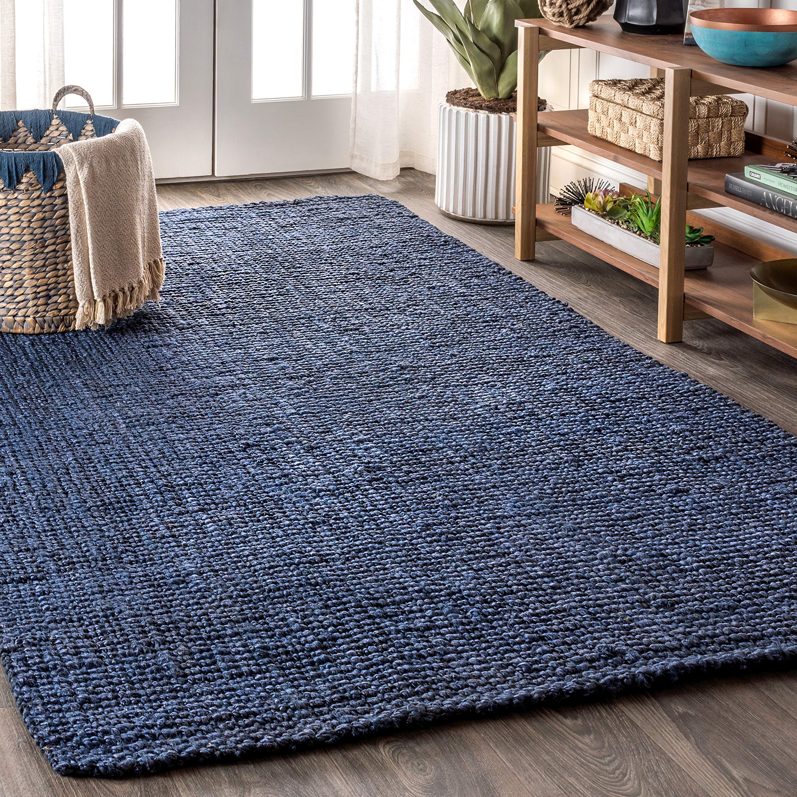 JONATHAN Y Pata Hand Woven Chunky Jute Natural Indoor Area Rug, 3x5, Bohemian, Rustic, Cottage, Easy-Cleaning for Living Room, Bedroom, Kitchen, Non-Shedding (NRF102A-3)